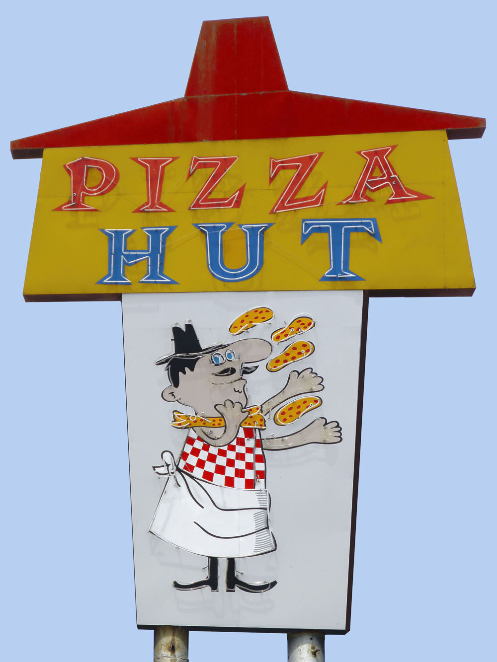 Pizza Hut Vintage Neon