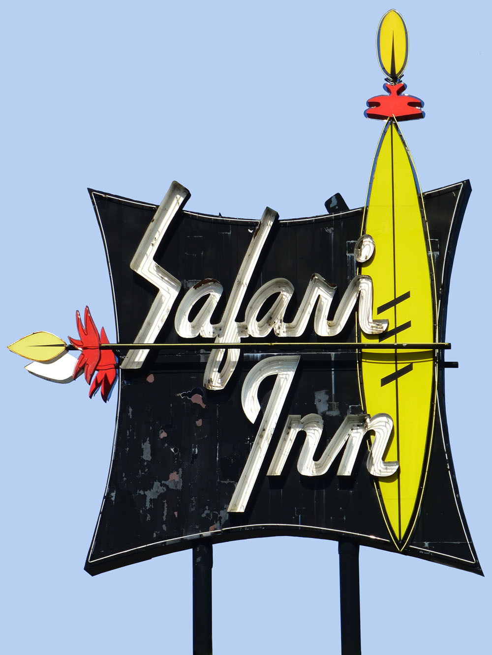 Safari Inn Neon Sign