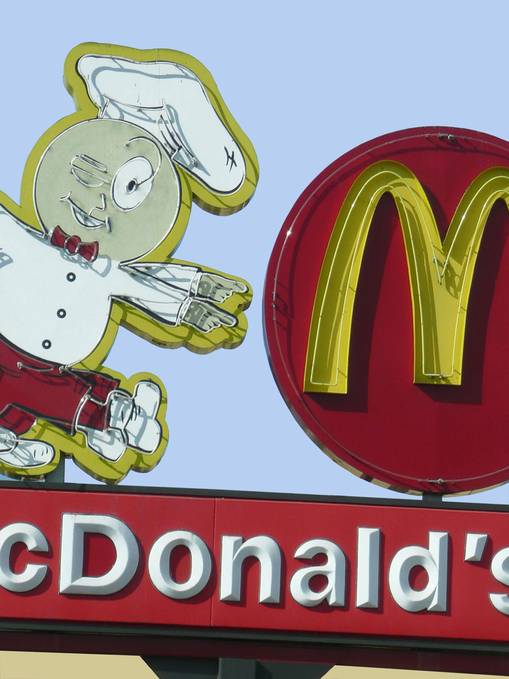 McDonalds Vintage Neon