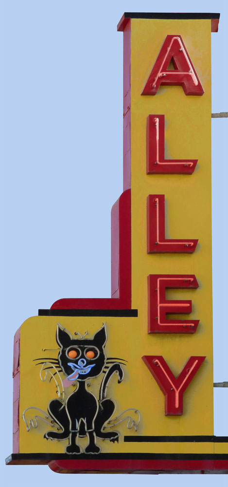 Alley Cat Neon Sign