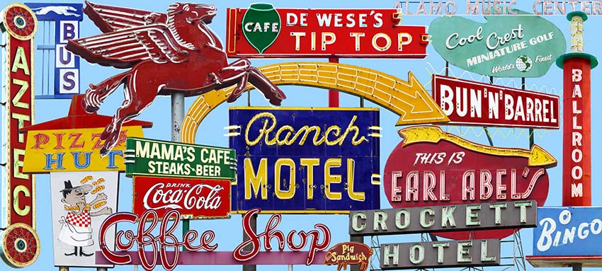 Signs of San Antonio - Love Vintage Signs